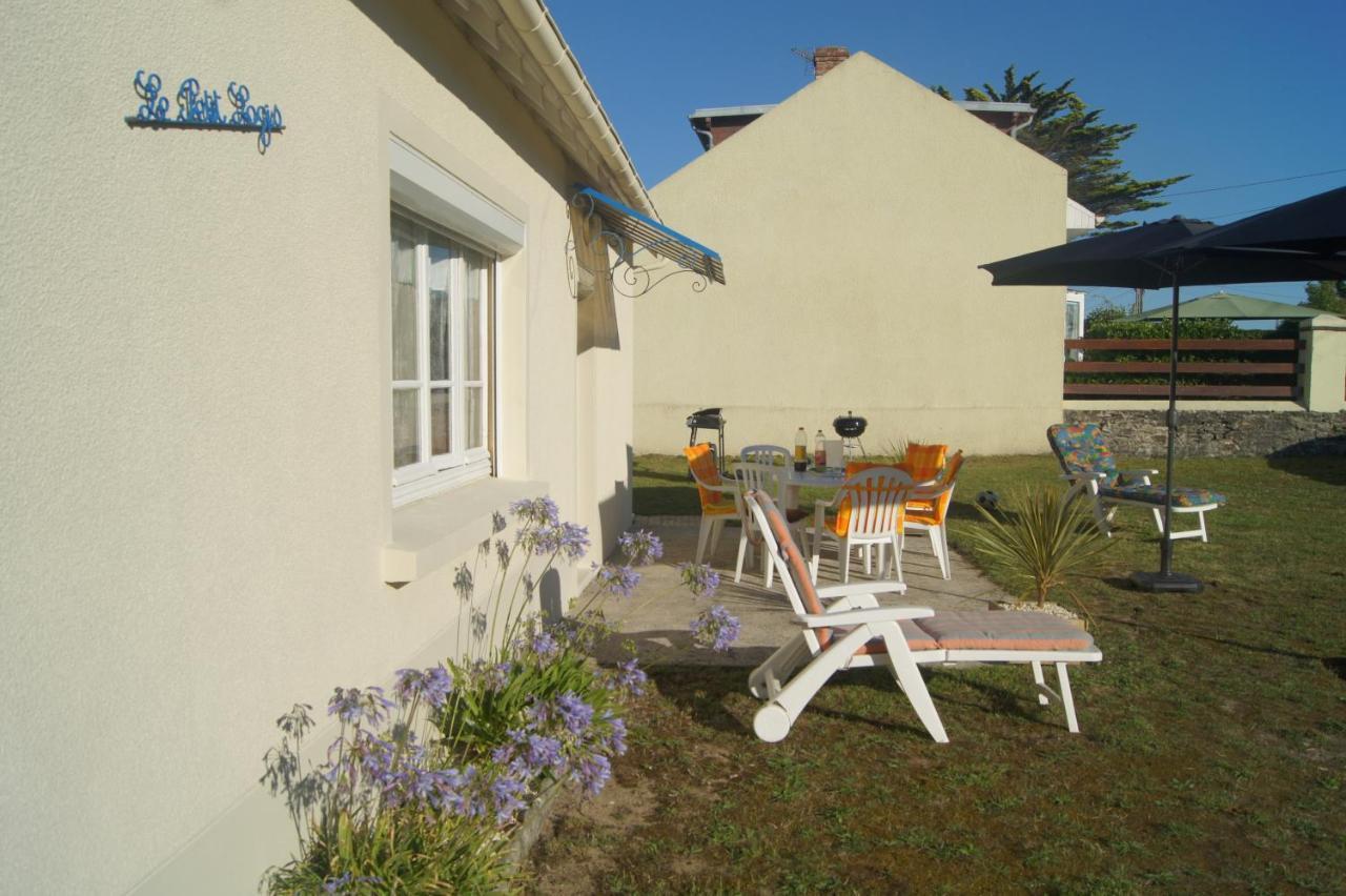 Le Petit Logis De Barneville Plage Wc Exterieur Екстериор снимка